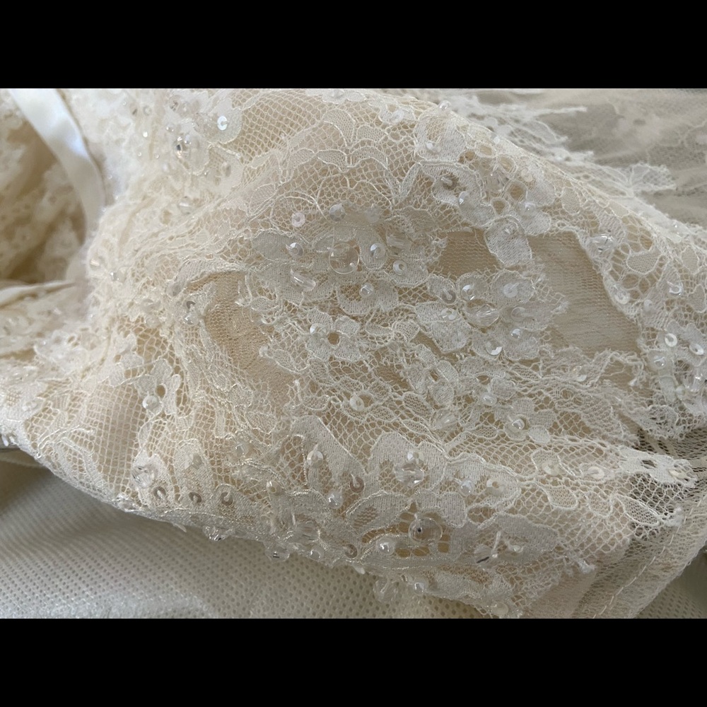 NWT BHLDN by Anthropologie Off-White Wedding Gown - Picture 6 of 15